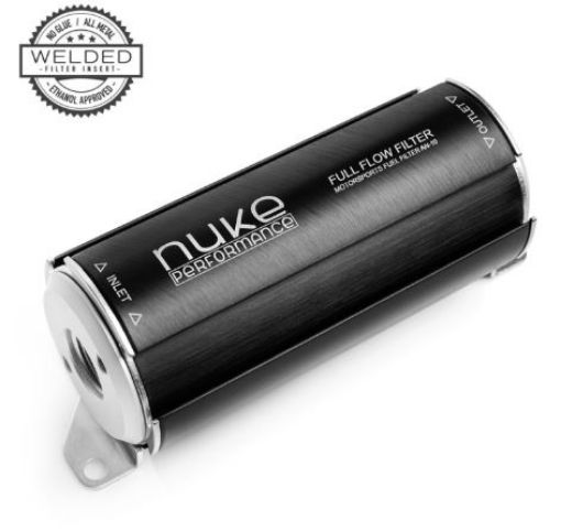 Bilde av Nuke Performance drivstoffilter AN10 100 mikron rustfritt stål