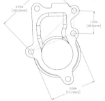 Bilde av Downpipepakning Holset HE221W #7