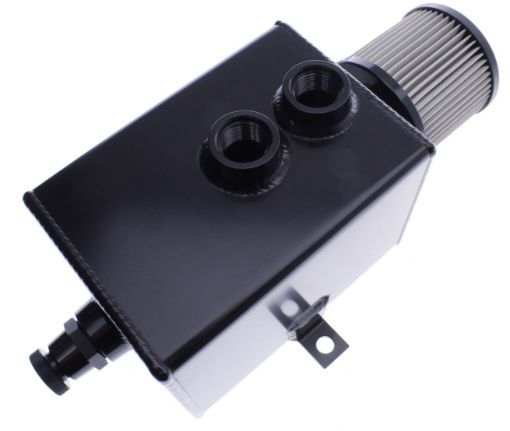 Bilde av Qualitec - High performance catch tank - Big - Svart