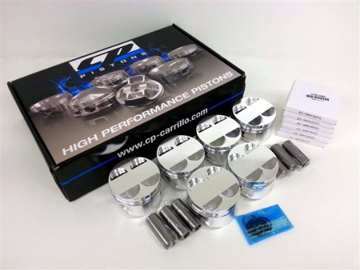 Bilde av CP Piston & Ring Set for Toyota 1JZGTE/2JZGTE - Bore (87mm) - Size (+1.0mm) - CR (9.0/10.0) Set of 6
