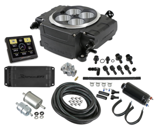 Bilde av Holley Sniper 2 EFI Self-Tuning Fuel Injection Systems 550-511-3PK