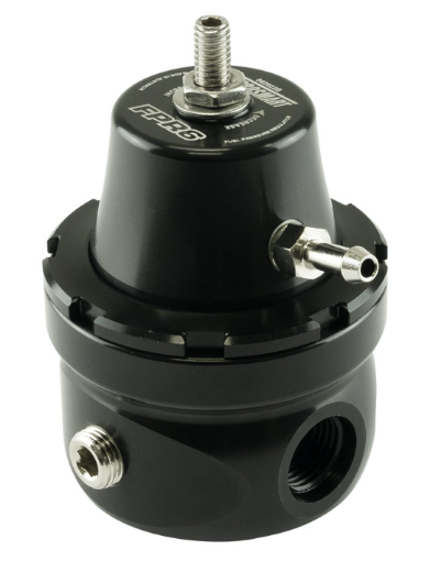 Bilde av Turbosmart FPR6 EFI drivstofftrykksregulator 2x AN6 / 1x AN6 svart