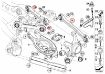 Bilde av BMW E81/E82/E84/E87/E88/E90/E91/E92/E93 justerbart rear camber control arm kit