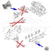 Bilde av EGR Removal Delete Kit Bypass Blanking Plate for VW Touareg Crafter with R5 2.5 TDI engines