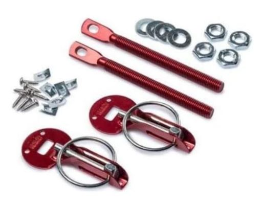 Bilde av Sparco RED Hood Pin - Set of 2