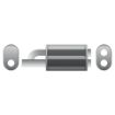 Bilde av Exhaust muffler with Cutout valve - 3"->2x2,5"