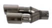 Bilde av Y-stykke til eksos - Rustfri 2½" -> 2  stk. 2½" - Simons U2863110