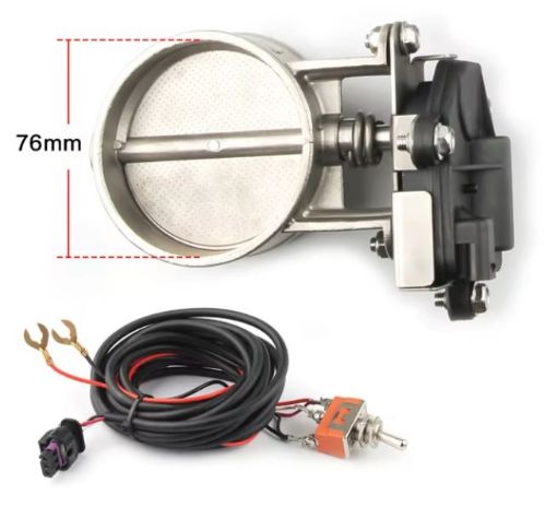 Bilde av Elektronisk cutout - 3,5" / 89mm - Med vippebryter
