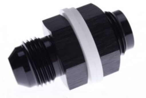 Bilde av Fuel Cell fitting - AN-16 - Sort Alu