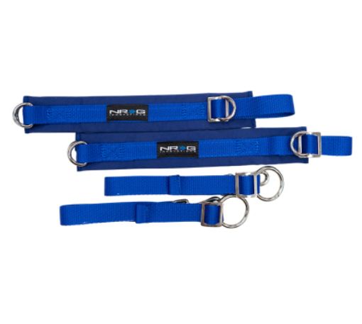 Bilde av NRG SFI 3.3 Arm Restraints One Pair - Blue