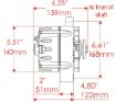 Bilde av Powermaster Street Alternators 7294
