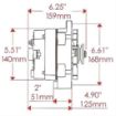Bilde av Powermaster Street Alternators 37293