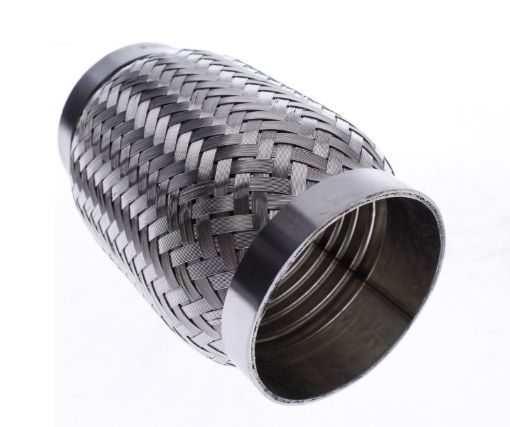 Bilde av Rustfri flexrør eksos 3" - Lengde 151mm. - Utvendig flette