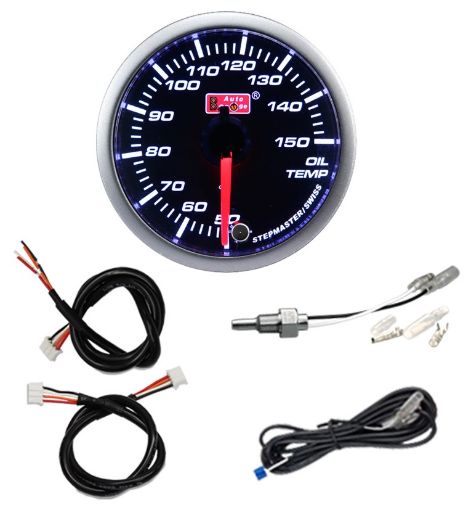 Bilde av Autogauge Oljetemperaturmåler - Mørk