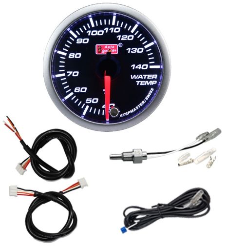Bilde av Autogauge vanntemperaturmåler - Mørk
