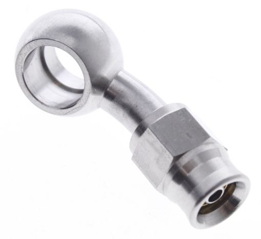 Bilde av 30° banjo I.D. 10,2mm - thickness 10,7mm - Passer til AN3 PTFE slange