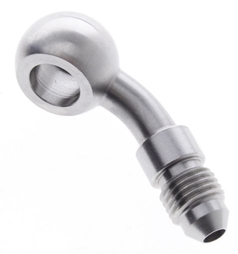 Bilde av 45° Banjo til HAN, -4AN, I.D. 10,2mm, thickness 12,7mm