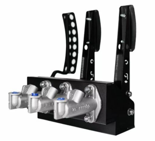 Bilde av OBP Pedal Assembly Floor Mount-Brake Clutch & Throttle (Hydraulic Clutch)