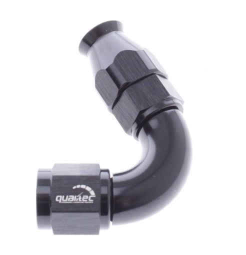 Bilde av 120 gr. PTFE AN kobling - AN-4 - Svart - High Flow