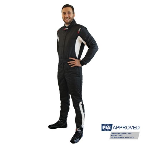 Bilde av RRS Diamond Star race suit - Black - FIA 8856-2018 - Large
