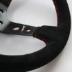 Bilde av RRS RALLY steering wheel – F90 350mm -Sort Ruskind- Oval  37x29 mm