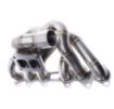 Bilde av Toyota 2JZ-GTE turbo manifold - T4 split - 3mm. High Quality