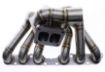 Bilde av Toyota 2JZGE turbo manifold - T4 split - 3mm. High Quality