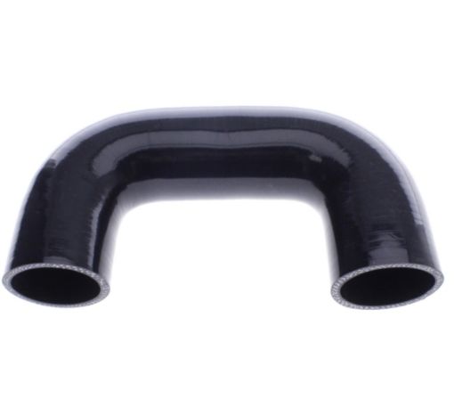 Bilde av 2" / 50.8mm. - 180 graders silikonebøjning - Sort