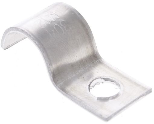 Bilde av Enkel rustfri P-klemme 12 mm