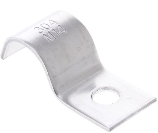 Bilde av Enkel rustfri P-klemme 14 mm