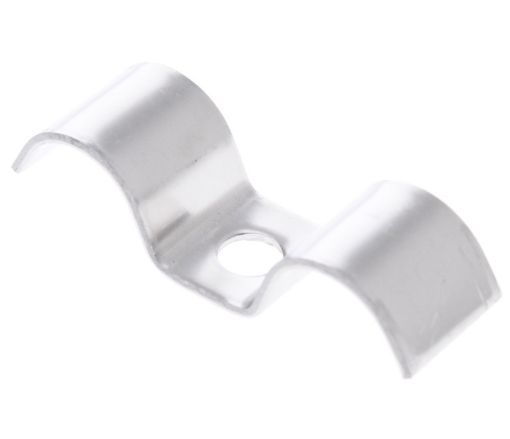Bilde av Dobbel rustfri P-klemme 12 mm
