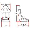 Bilde av RRS COBRA skinnimitasjon FIA racingsete