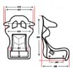 Bilde av RRS MATRIX FIA Racingsete