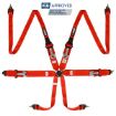 Bilde av RRS FIA 3" 2" R6 HANS® 2,8 Kg Rød Sikkerhetssele