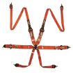 Bilde av RRS FIA 3" 2" R6 HANS® 2,8 Kg Oransje Sikkerhetssele