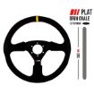 Bilde av RRS VELOCE EVO Ratt – Flat 350 mm – Svart Semsket