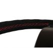 Bilde av RRS VELOCE EVO Ratt – Flat 350 mm – Svart Semsket