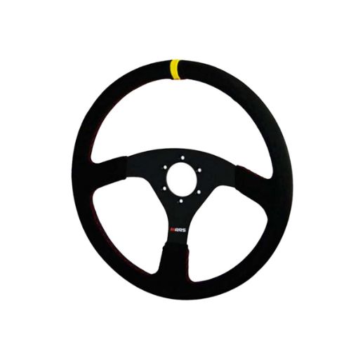 Bilde av RRS VELOCE Ratt – Flatt 350 mm – Svart Semsket