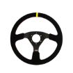 Bilde av RRS TRAJECT Ratt – Flatt 330 mm – Svart Semsket