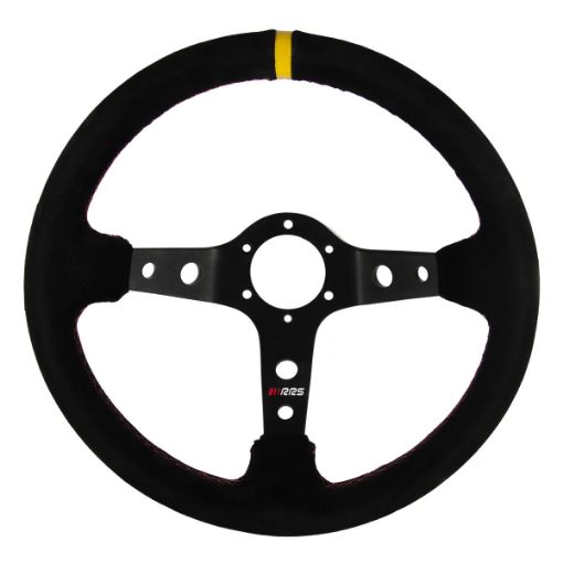 Bilde av RRS RALLY Ratt – F90 350 mm – Svart Semsket