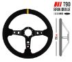 Bilde av RRS RALLY Ratt – F90 350 mm – Svart Semsket