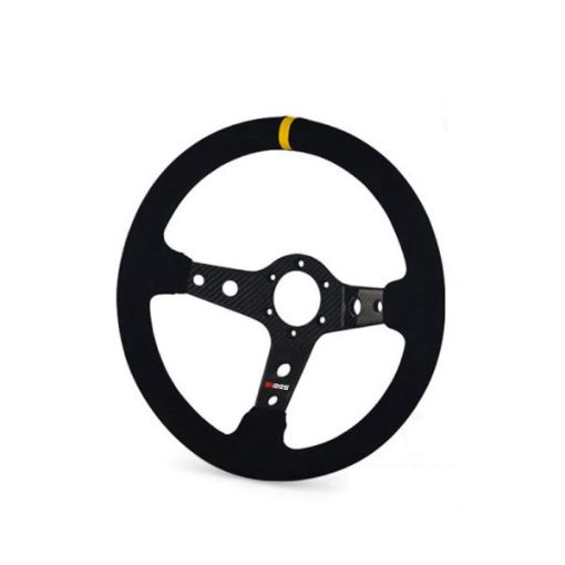 Bilde av RRS CARBON Ratt – F90 350 mm – Svart Semsket