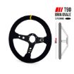 Bilde av RRS CARBON Ratt – F90 350 mm – Svart Semsket
