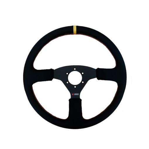 Bilde av RRS OFFROAD Ratt – Flatt 380 mm – Kunstskinn