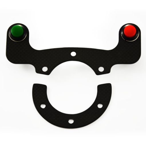 Bilde av RRS Karbon Knappholder – 2-Knapps Kit