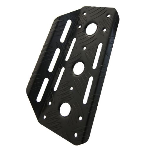 Bilde av RRS PRO Aluminium Fører-Fotstøtte – Sort Anodisering