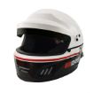 Bilde av RRS Protect Rally Heldekkende Hjelm – FIA 8859-2015 / SNELL SA2020 – Sort/Hvit