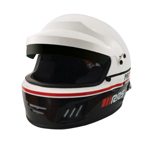 Bilde av RRS Protect Rally Heldekkende Hjelm – FIA 8859-2015 / SNELL SA2020 – Sort/Hvit