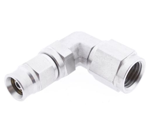 Bilde av 90° AN4 gjenge -> AN3 PTFE