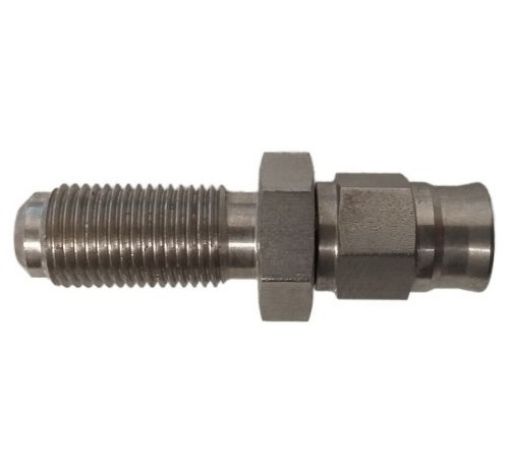 Bilde av Straight Male Hose End M10x1.0 - AN3 PTFE slange - Lang